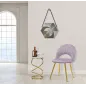 KRZESŁO FLEX RÓŻOWE 52 48 78 cm ZESTAW 2 SZT